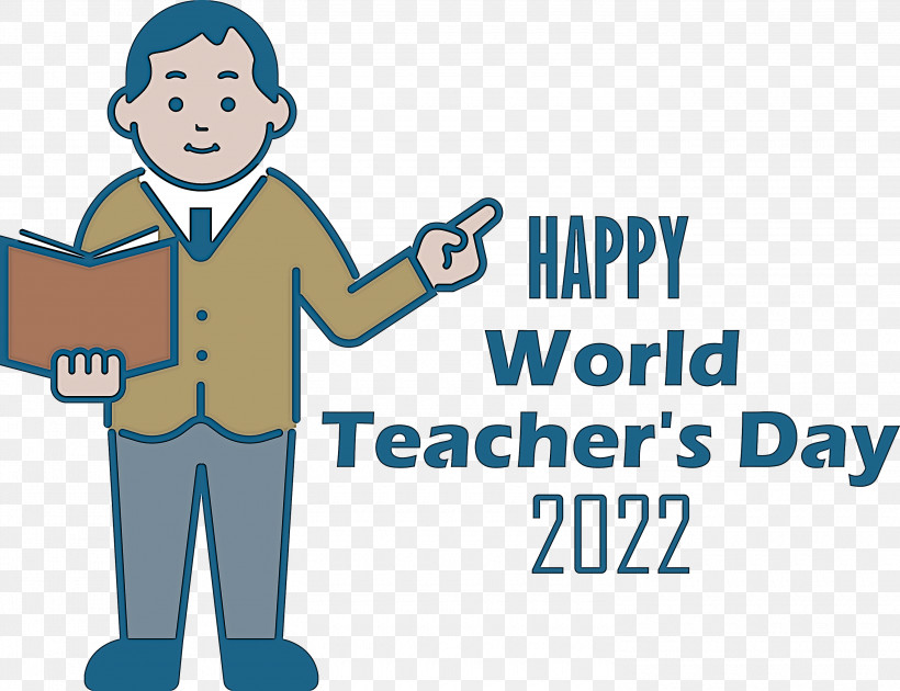 World Teachers Day Happy Teachers Day, PNG, 3000x2307px, World Teachers Day, Behavior, Cartoon, Conversation, Happiness Download Free