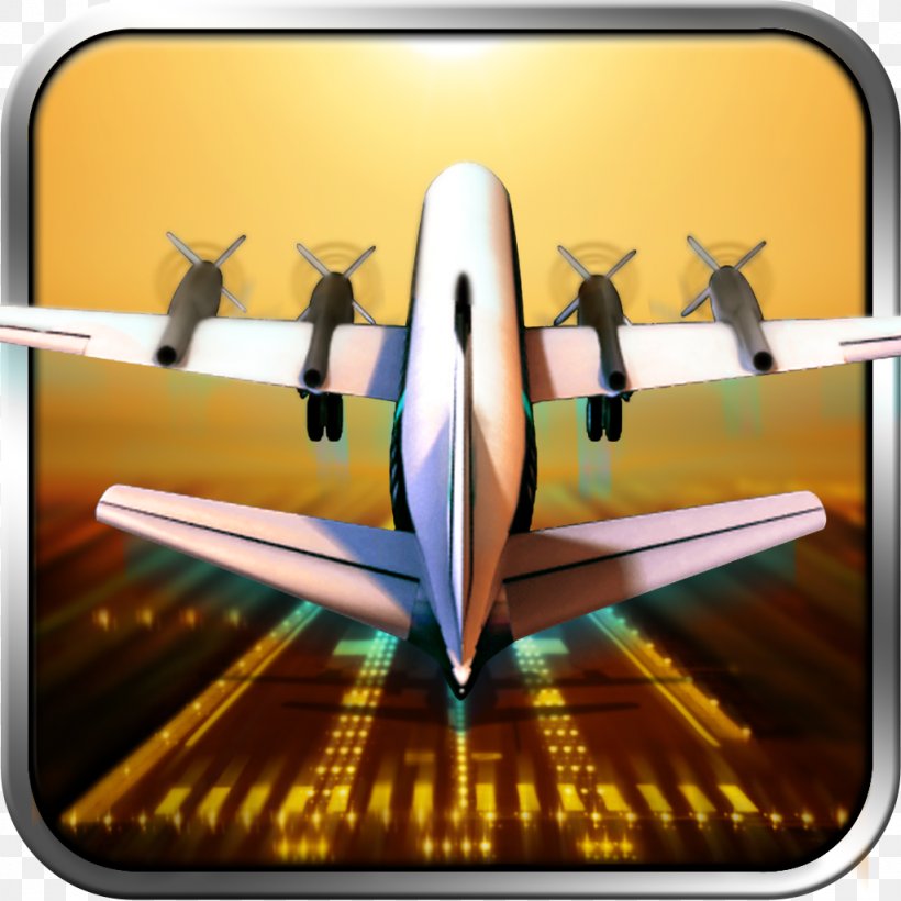 Airplane Classic Transport Plane 3D Aircraft Flight Sim 3D, PNG, 1024x1024px, Airplane, Aerospace Engineering, Air Travel, Aircraft, Android Download Free
