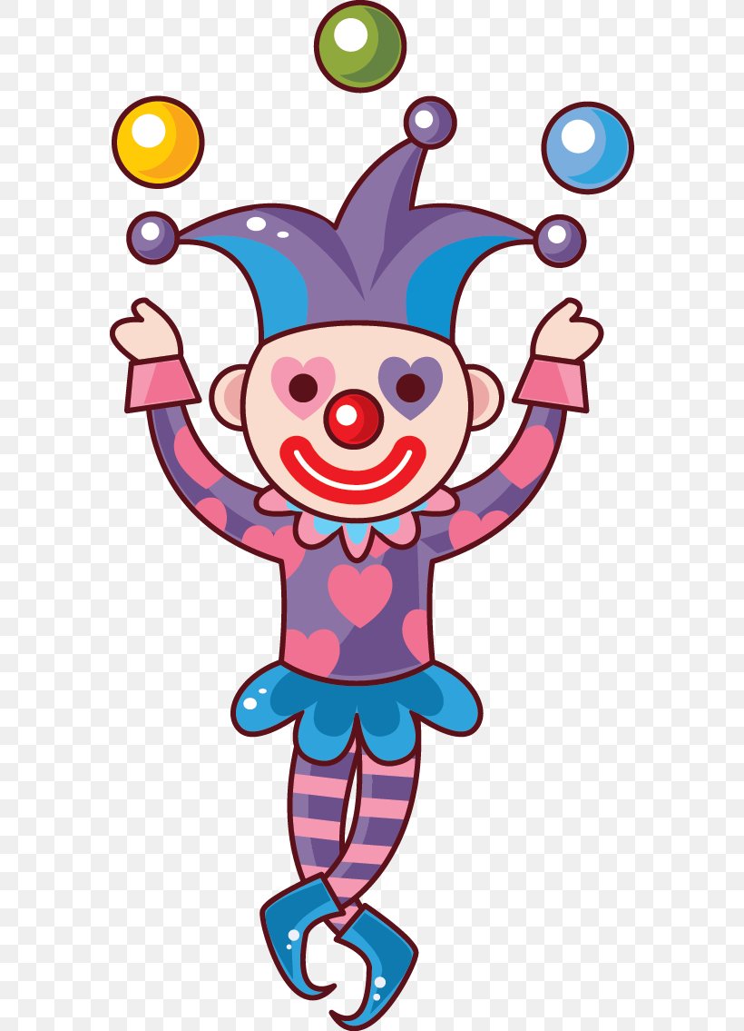 Circus Cartoon Clown Stock Photography, PNG, 578x1135px, Watercolor ...