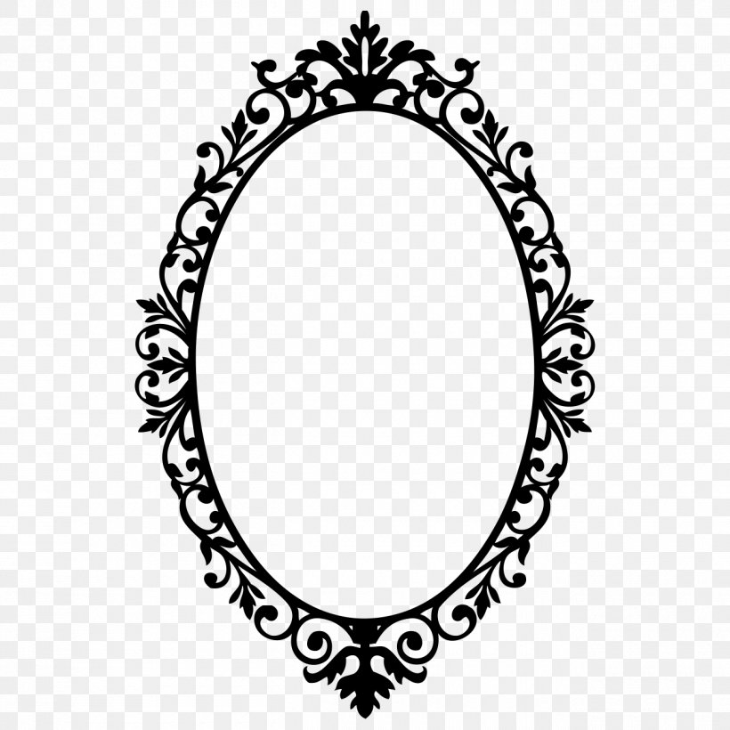 Picture Frames Wall Decal Mirror AutoCAD DXF, PNG, 1300x1300px, Picture Frames, Autocad Dxf, Black And White, Body Jewelry, Glass Download Free