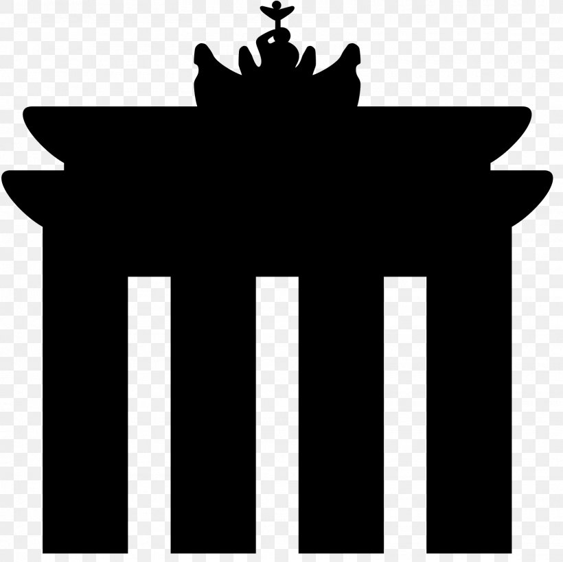 Brandenburg Gate Monument Landmark, PNG, 1600x1600px, Brandenburg Gate, Berlin, Black, Black And White, Brand Download Free