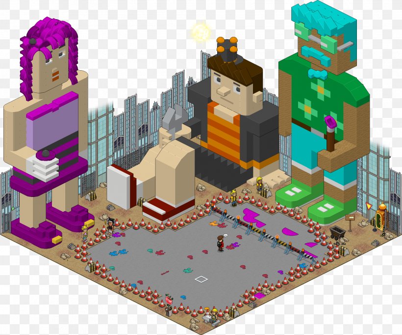 Habbo Game Construction Dice Generation, PNG, 1988x1655px, Habbo, Architecture, City, Construction, Dice Download Free