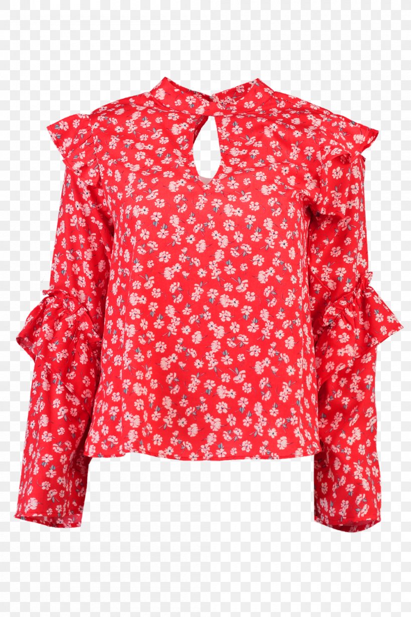Blouse Sleeve Clothing Shirt Polka Dot, PNG, 1000x1500px, Blouse, Autumn, Boohoocom, Clothing, Outerwear Download Free