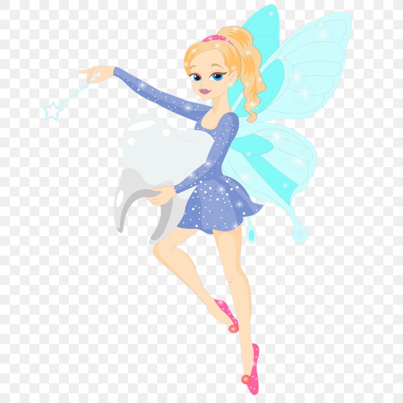 Tooth Fairy Clip Art Vector Graphics Openclipart Illustration, PNG, 1280x1280px, Tooth Fairy, Barbie, Cartoon, Child, Doll Download Free