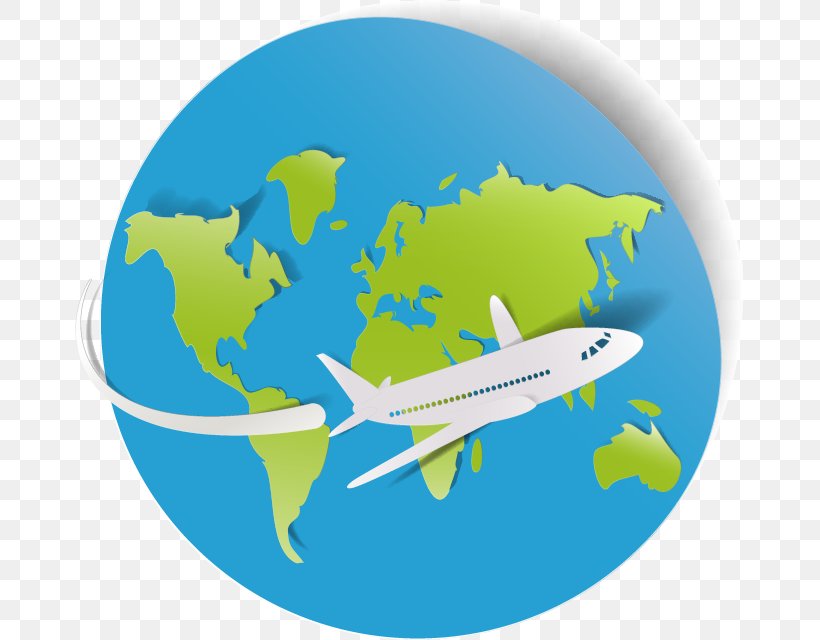 Airplane Flight Air Travel Clip Art, PNG, 669x640px, Airplane, Air Travel, Creative Market, Earth, Flight Download Free