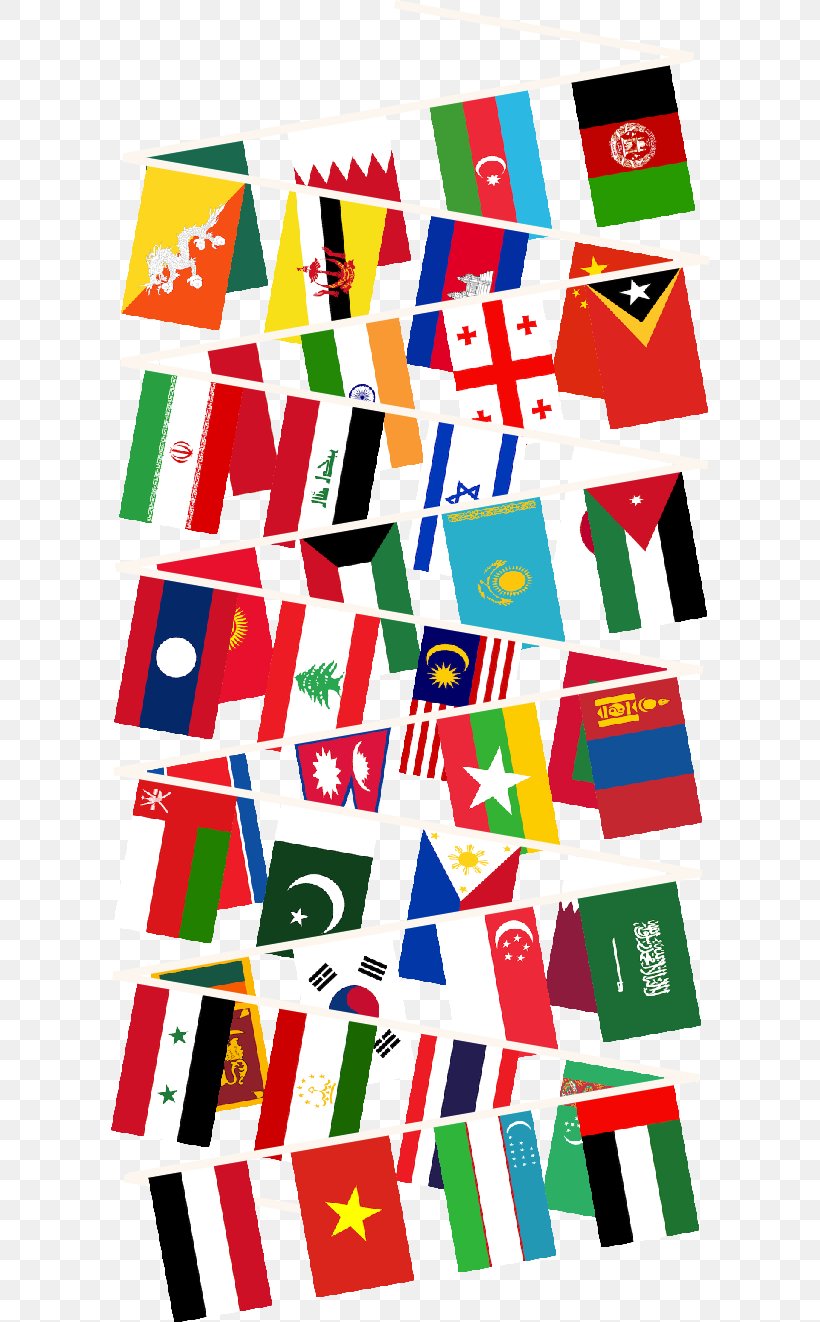 Bunting Flags Of Asia World Flag, PNG, 600x1322px, Bunting, Area, Asia, Costume Party, Flag Download Free