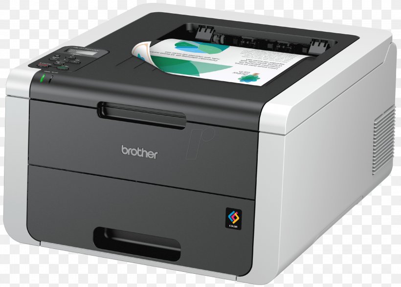 Laser Printing Multi-function Printer Duplex Printing LED Printer, PNG, 3000x2151px, Laser Printing, Brother Industries, Color, Color Printing, Duplex Printing Download Free
