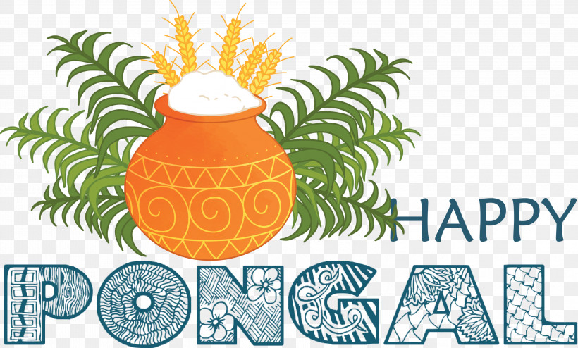 Pongal Happy Pongal, PNG, 2999x1810px, Pongal, Festival, Happy Pongal, Holiday, Pineapple Download Free