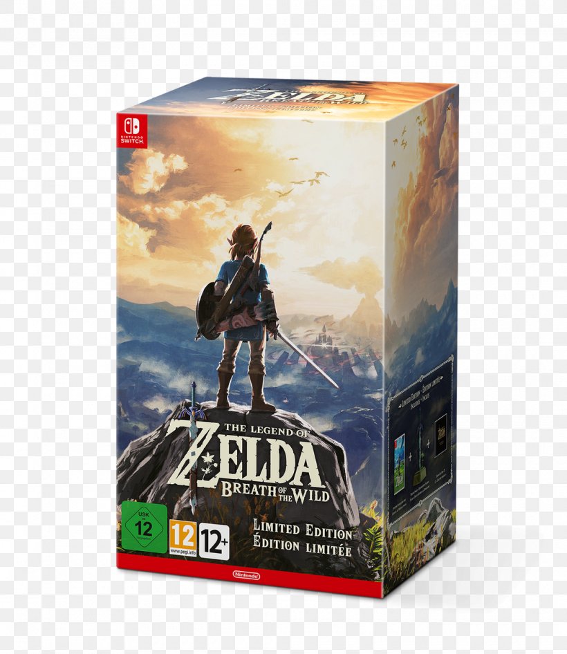 The Legend Of Zelda: Breath Of The Wild Nintendo Switch The Legend Of Zelda: Collector's Edition Video Games, PNG, 1040x1200px, Legend Of Zelda Breath Of The Wild, Action Figure, Downloadable Content, Expansion Pack, Game Download Free