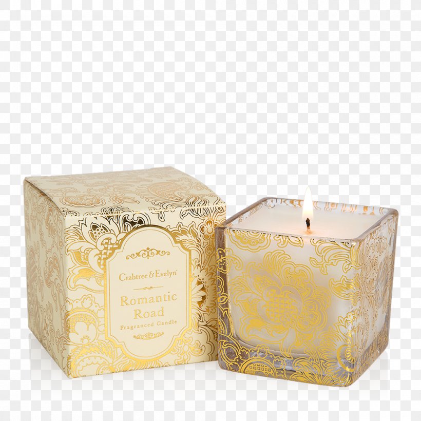 Wax Romantic Road Lighting Candle Crabtree & Evelyn, PNG, 1000x1000px, Wax, Box, Candle, Crabtree Evelyn, Lighting Download Free