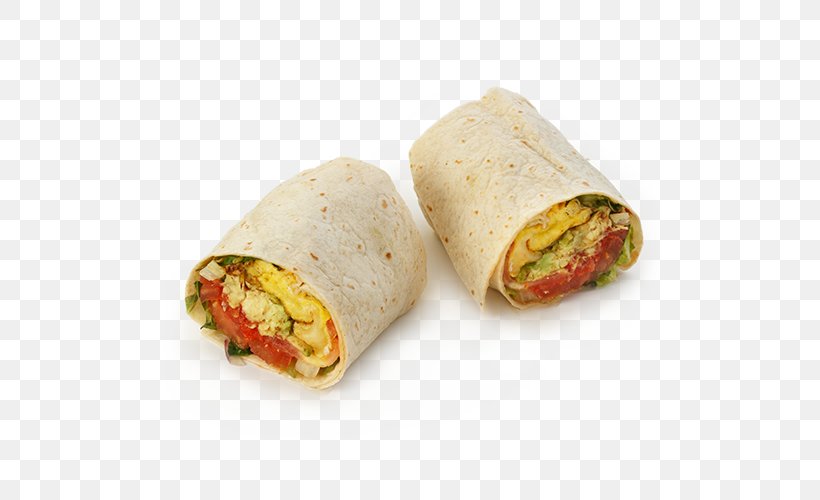 Wrap Burrito Taquito Breakfast Vegetarian Cuisine, PNG, 500x500px, Wrap, Appetizer, Breakfast, Breakfast Burrito, Burrito Download Free