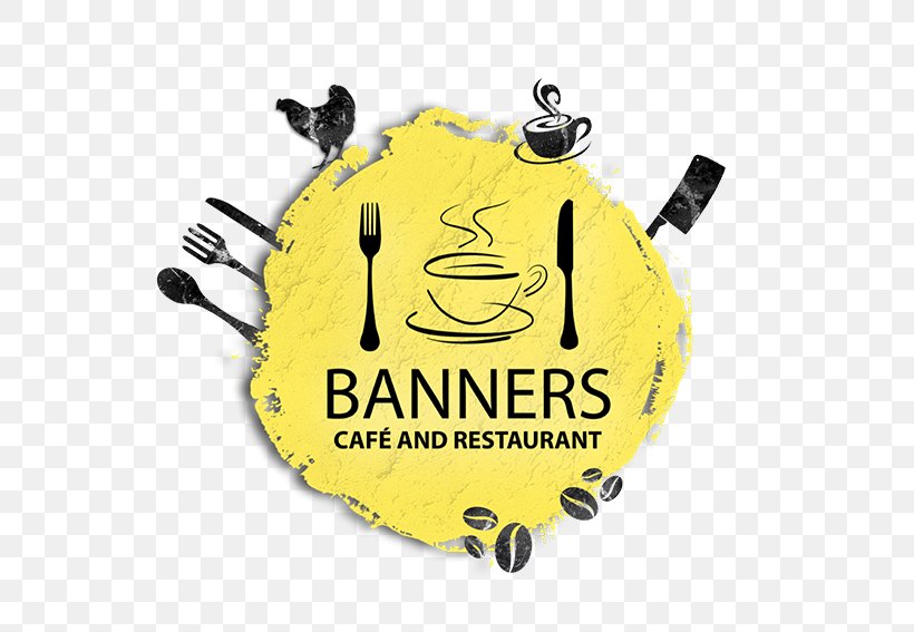 Banners Cafe & Restaurant Logo Coffee, PNG, 567x567px, Cafe, Banner, Brand, Chef, Coffee Download Free