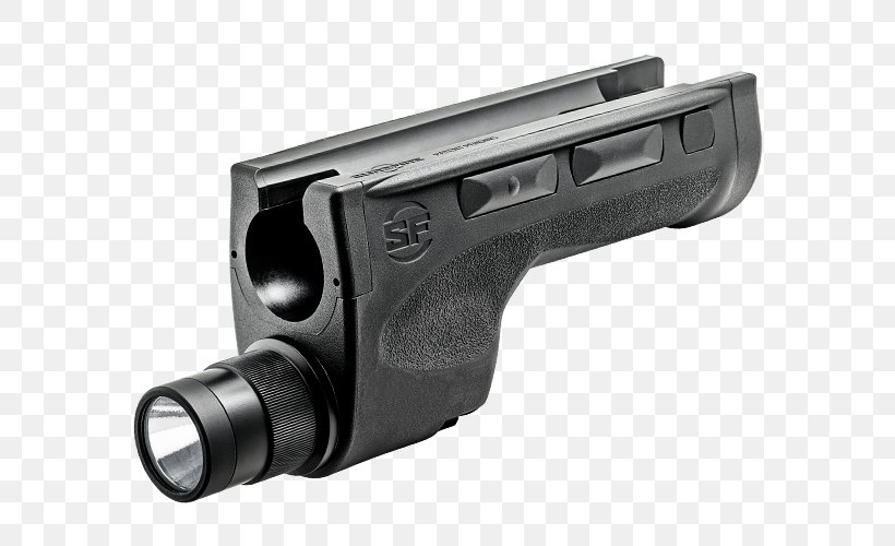 Flashlight SureFire Remington Model 870 Shotgun, PNG, 700x500px, Light, Combat Shotgun, Firearm, Flashlight, Gun Download Free