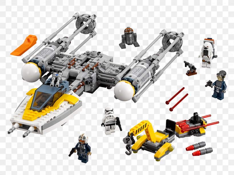 Lego Star Wars Y-wing A-wing, PNG, 2400x1799px, Lego Star Wars, Awing, Lego, Lego Minifigure, Machine Download Free
