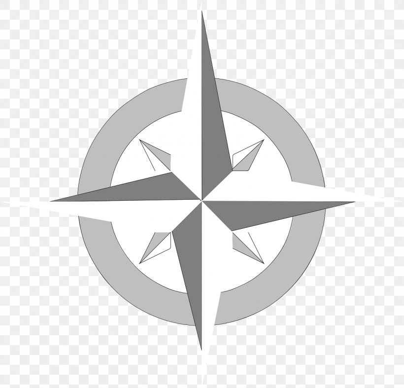 North Compass Rose Clip Art, PNG, 1280x1230px, North, Black And White, Cardinal Direction, Compass, Compass Rose Download Free