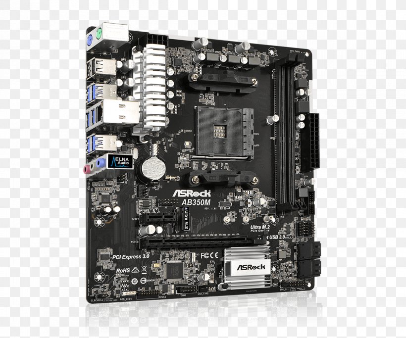 Socket AM4 Motherboard MicroATX DDR4 SDRAM Ryzen, PNG, 1200x1000px, Socket Am4, Asrock, Atx, Computer Component, Computer Hardware Download Free