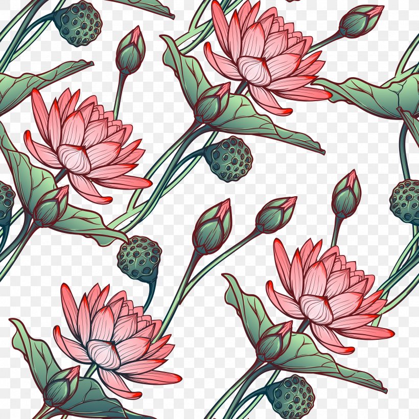 Water Lily Floral Design Nelumbo Nucifera Flower, PNG, 3333x3333px, Water Lily, Art, Branch, Bud, Cut Flowers Download Free