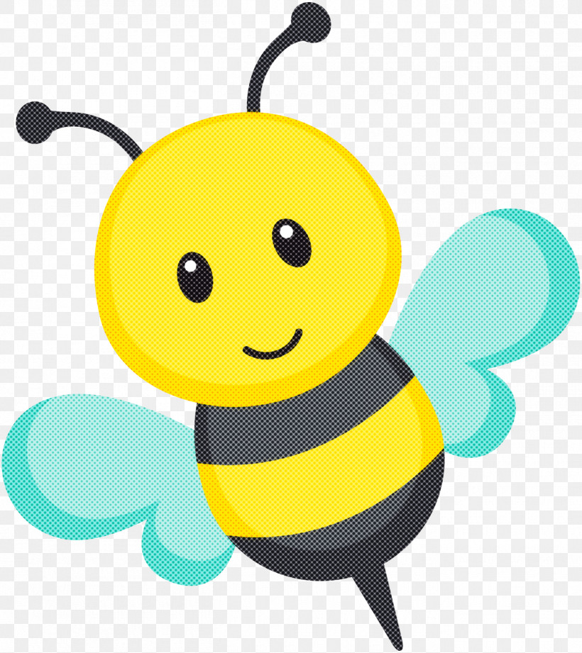 Bumblebee, PNG, 1355x1523px, Yellow, Bee, Bumblebee, Cartoon, Honeybee Download Free