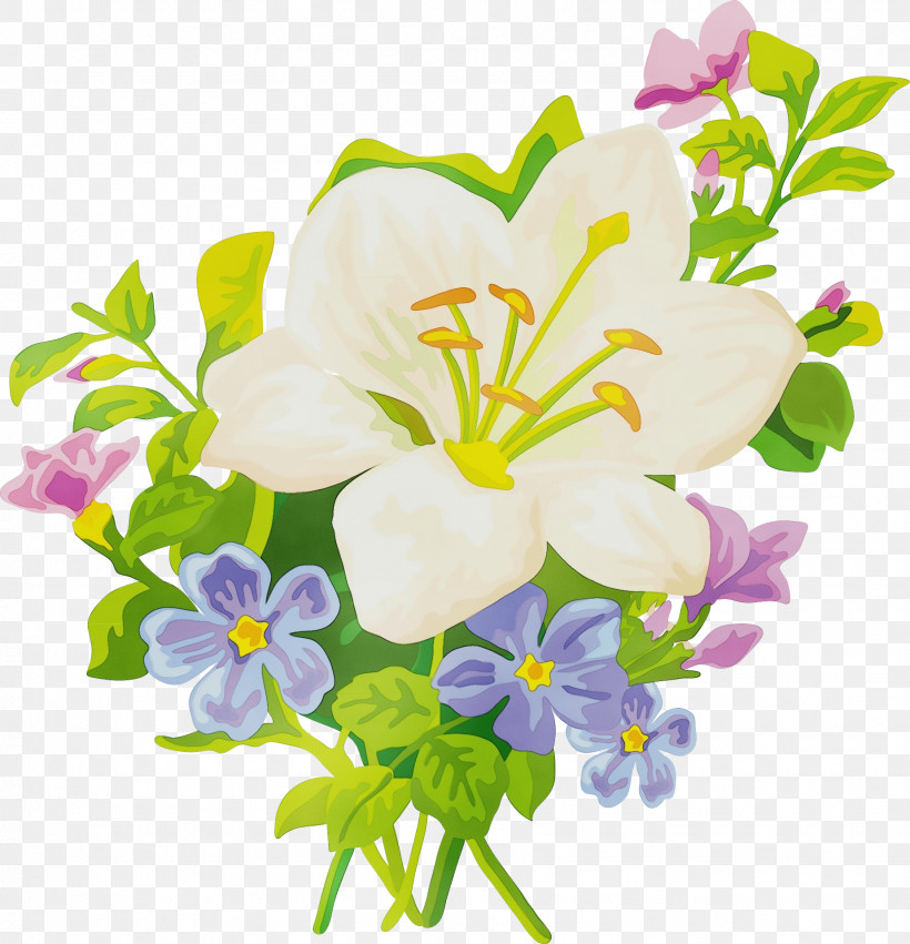 Flower Petal Plant Cut Flowers Bouquet, PNG, 1848x1918px, Watercolor, Bouquet, Cut Flowers, Flower, Paint Download Free