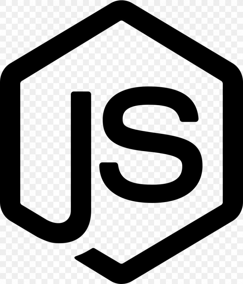 Node.js JavaScript Express.js AngularJS, PNG, 840x981px, Nodejs, Angularjs, Area, Black And White, Brand Download Free