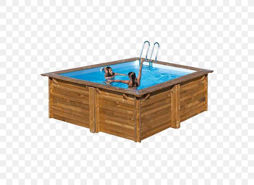 Swimming Pool Hot Tub Piscine En Bois Wood Garden, PNG, 600x600px, Swimming Pool, Bathtub, Garden, Hot Tub, Oval Download Free