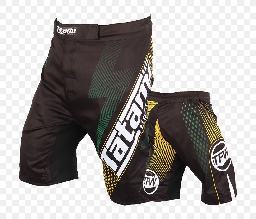 Trunks Rash Guard Brazilian Jiu-jitsu Gi Hockey Protective Pants & Ski Shorts, PNG, 700x700px, Trunks, Active Shorts, Black, Black M, Brand Download Free