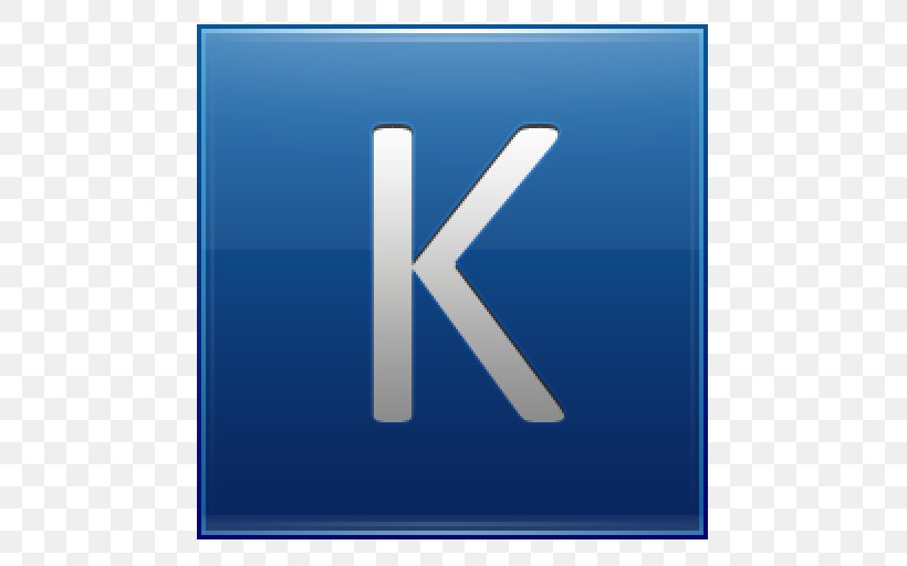 Letter K, PNG, 512x512px, Ico, Alphabet, Apple Icon Image Format, Blue, Brand Download Free