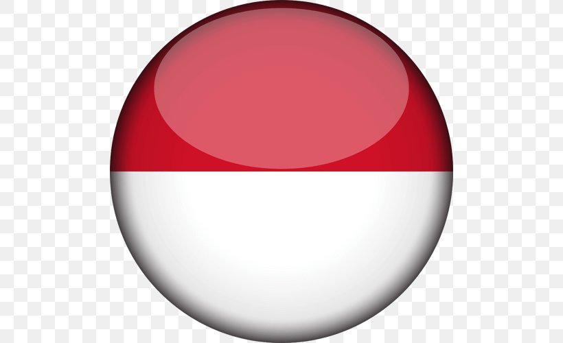 Flag Of Indonesia Clip Art, PNG, 500x500px, Indonesia, Ball, Flag, Flag Of Indonesia, Flag Of Monaco Download Free
