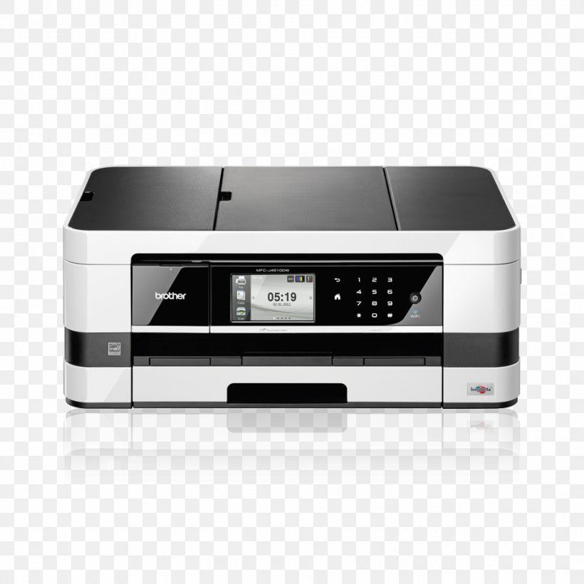 Multi-function Printer Brother Industries Inkjet Printing Ink Cartridge, PNG, 960x960px, Multifunction Printer, Automatic Document Feeder, Brother Industries, Device Driver, Dots Per Inch Download Free