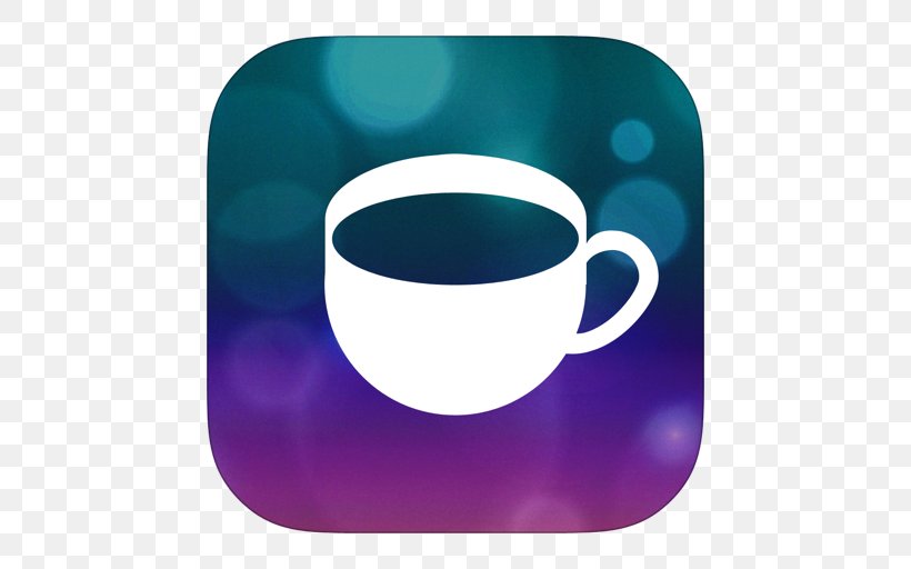 Coffee Cup, PNG, 512x512px, Coffee Cup, Aqua, Cobalt Blue, Cup, Drinkware Download Free