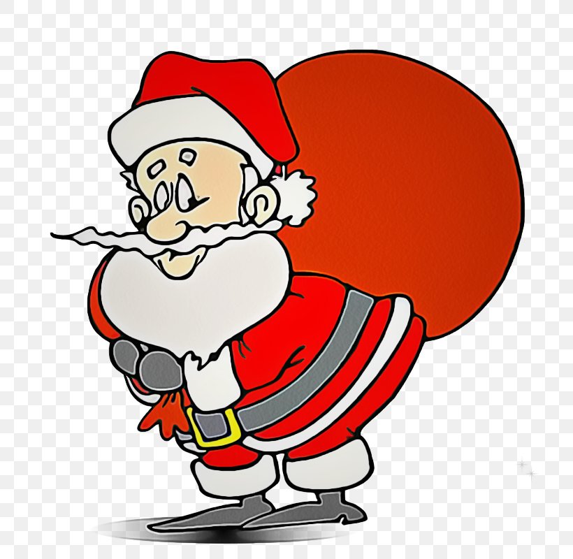 Santa Claus, PNG, 726x800px, Cartoon, Fictional Character, Pleased, Santa Claus Download Free