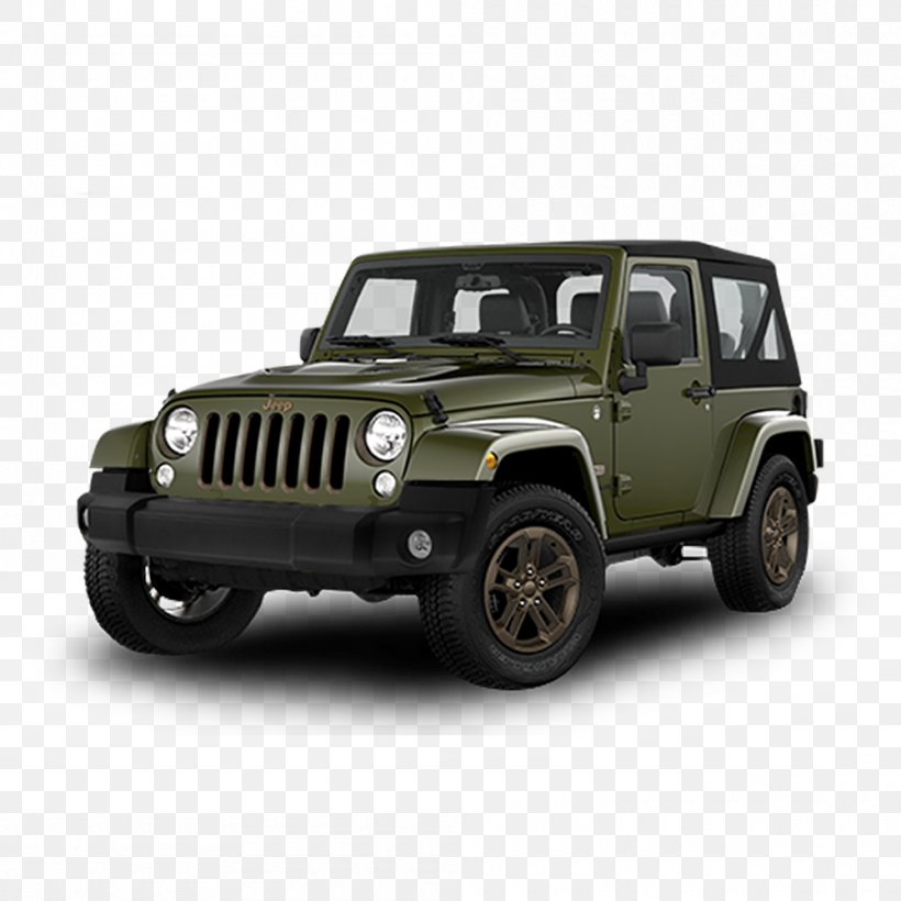 2016 Jeep Wrangler Sport Utility Vehicle Car Chrysler, PNG, 1000x1000px, Jeep, Automotive Exterior, Automotive Tire, Brand, Bumper Download Free