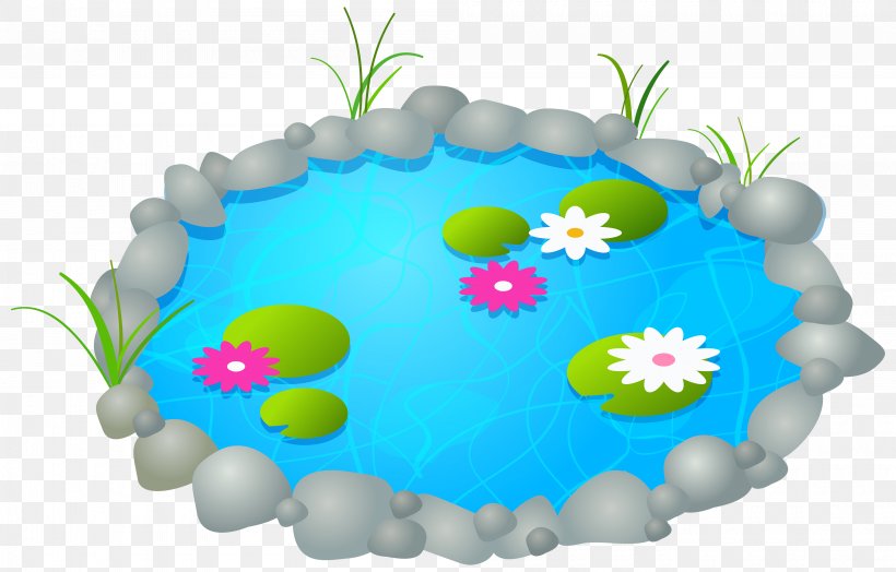 Clip Art Fish Pond Transparency, PNG, 4000x2560px, Pond, Aquatic Plants, Baked Goods, Cake, Cake Decorating Download Free