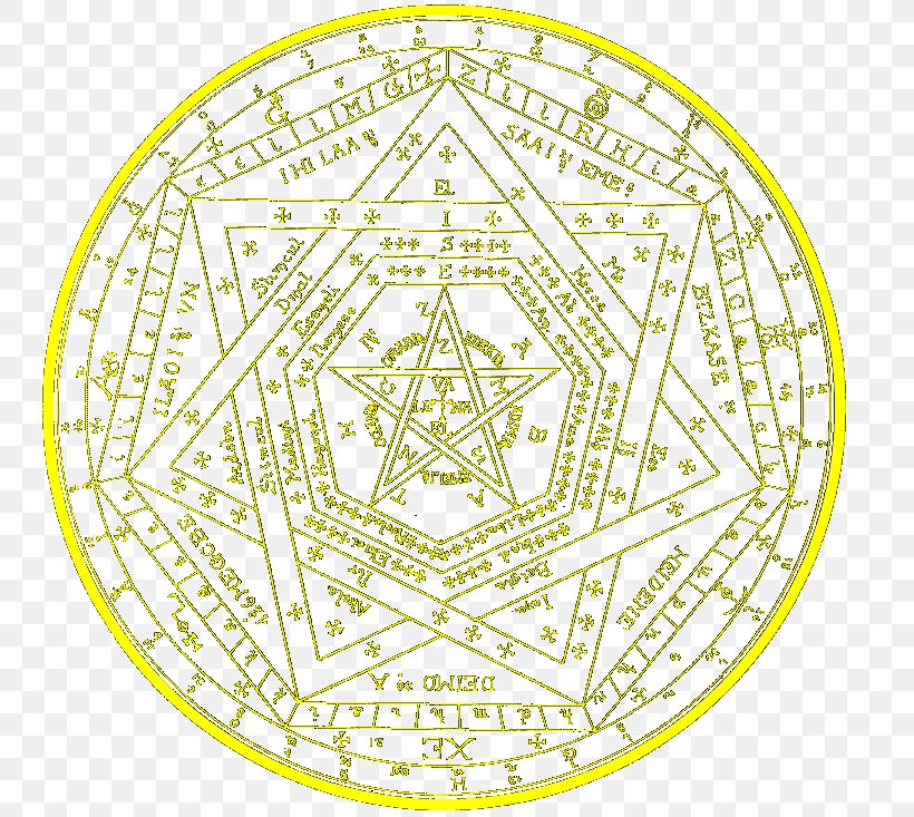 Enochian Magic Sigillum Dei Symbol, PNG, 753x733px, Enochian, Angel, Area, Enochian Magic, God Download Free