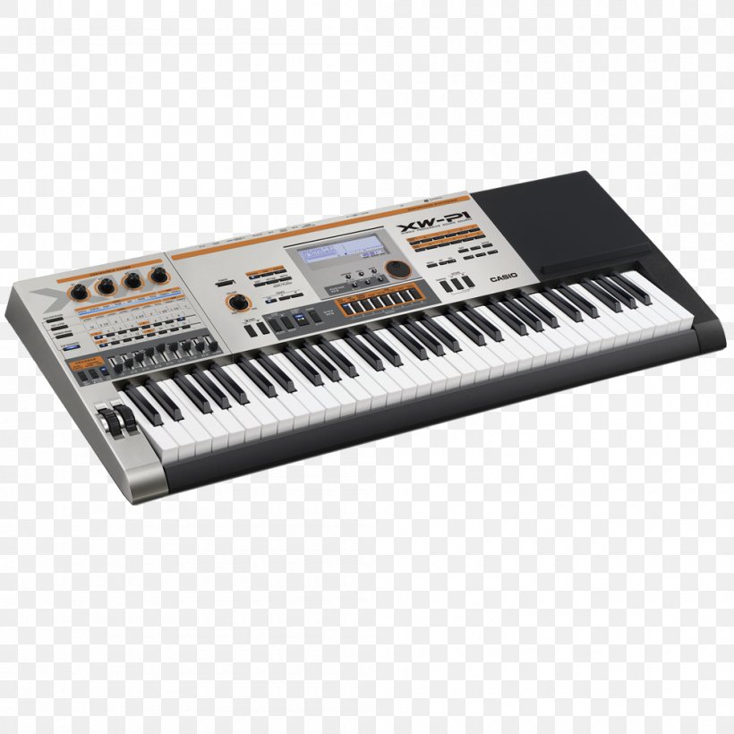 Sound Synthesizers Casio Digital Synthesizer Electronic Keyboard Musical Instruments, PNG, 1000x1000px, Watercolor, Cartoon, Flower, Frame, Heart Download Free