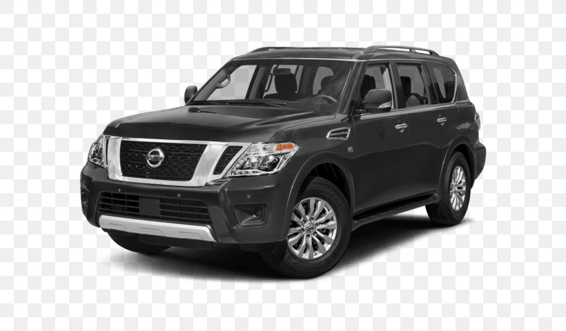 2018 Nissan Armada SV Car Sport Utility Vehicle, PNG, 640x480px, 2018, 2018 Nissan Armada, 2018 Nissan Armada Sv, Auto Part, Automotive Exterior Download Free