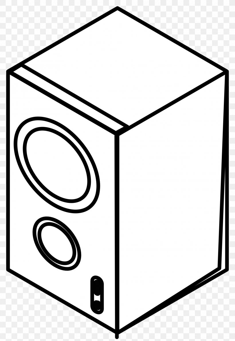 Loudspeaker PC Speaker Clip Art, PNG, 1979x2865px, Loudspeaker, Area, Audio Signal, Black, Black And White Download Free