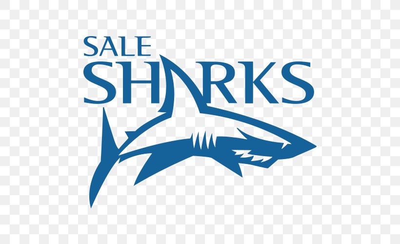 Sale Sharks Newcastle Falcons 2017-18 Aviva Premiership Sale FC Rugby Club Worcester Warriors, PNG, 500x500px, 201718 Aviva Premiership, Sale Sharks, Area, Artwork, Blue Download Free