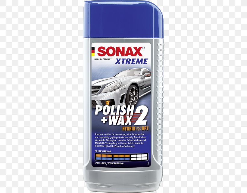 Car Sonax Polish+Wax 2 NanoPro 207200 500 Ml Polishing, PNG, 480x640px, Car, Abrasive, Automotive Fluid, Car Wash, Carnauba Wax Download Free