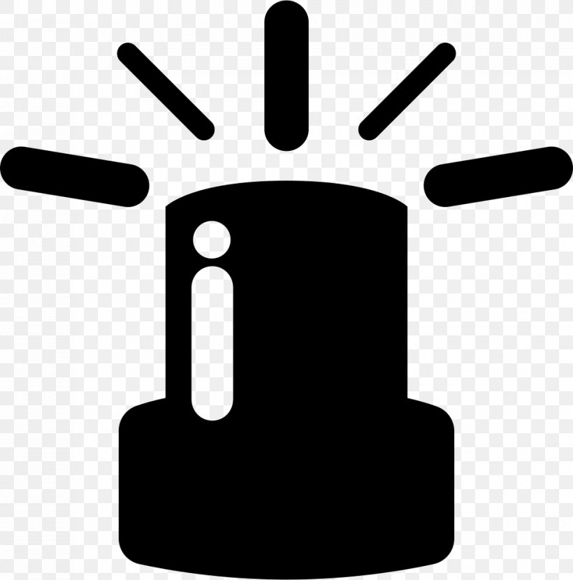 Emergency Lighting Icon Design, PNG, 980x992px, Emergency, Alarm Device, Ambulance, Black And White, Emergency Lighting Download Free