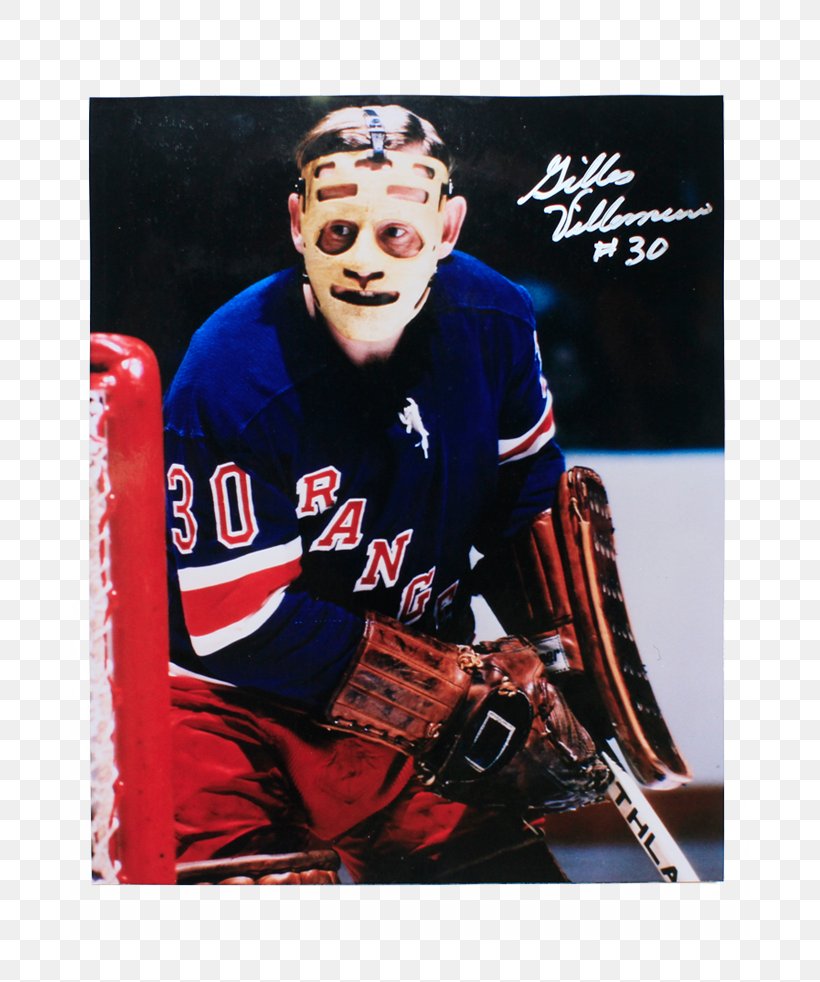 Gilles Villemure New York Rangers Vancouver Canucks National Hockey League Goaltender Mask, PNG, 680x982px, Gilles Villemure, Autograph, Autographed Sports Paraphernalia, Blocker, Collectable Download Free