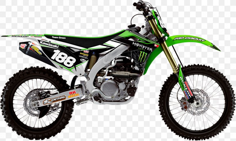 Kawasaki KX250F Monster Energy AMA Supercross An FIM World Championship Kawasaki KX450F AMA Motocross Championship, PNG, 1200x716px, Kawasaki Kx250f, Ama Motocross Championship, Auto Part, Automotive Tire, Automotive Wheel System Download Free