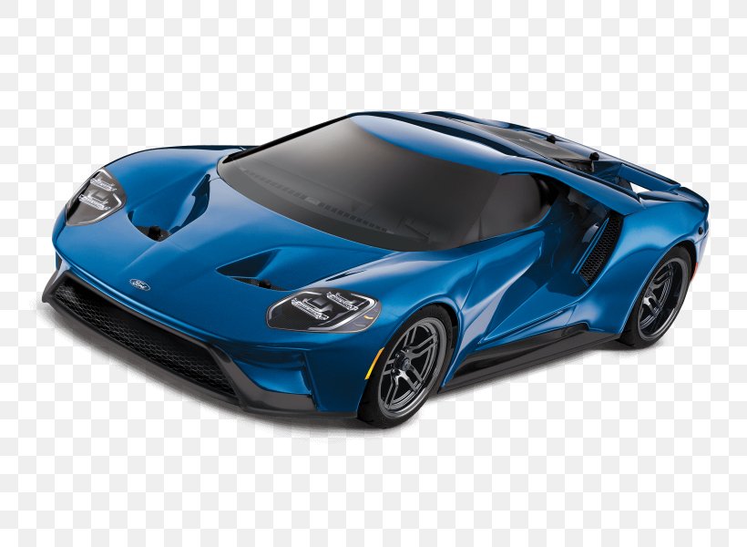 Traxxas 1/10 Ford GT Car, PNG, 800x600px, Ford Gt, Automotive Design, Automotive Exterior, Blue, Brand Download Free