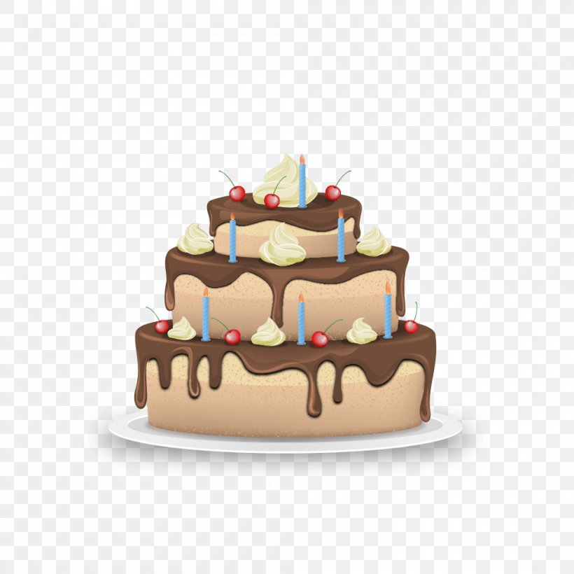 Birthday Cake Chocolate Cake Tart Frosting & Icing, PNG, 1000x1000px, Birthday Cake, Bake Sale, Baked Goods, Bakery, Baking Download Free