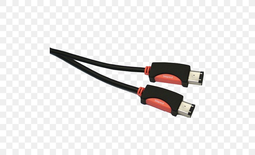 IEEE 1394 HDMI Electrical Connector Electrical Cable USB, PNG, 500x500px, Ieee 1394, Adapter, Cable, Data, Data Transfer Cable Download Free