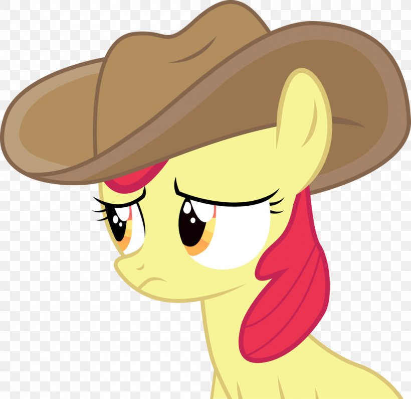 Pony Cowboy Hat Apple Bloom, PNG, 1055x1024px, Pony, Apple Bloom, Art, Artist, Cap Download Free
