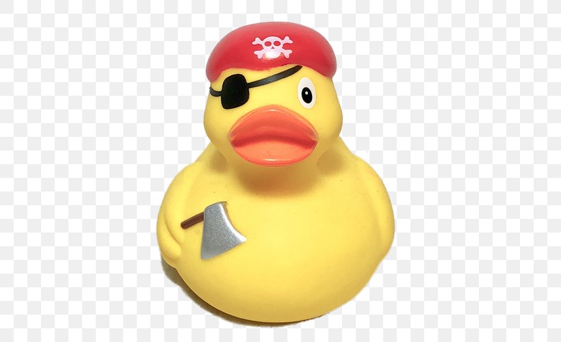 Rubber Duck Mallard Jack Sparrow Yellow, PNG, 500x500px, Duck, Beak, Bird, Celebriducks, Cowboy Download Free