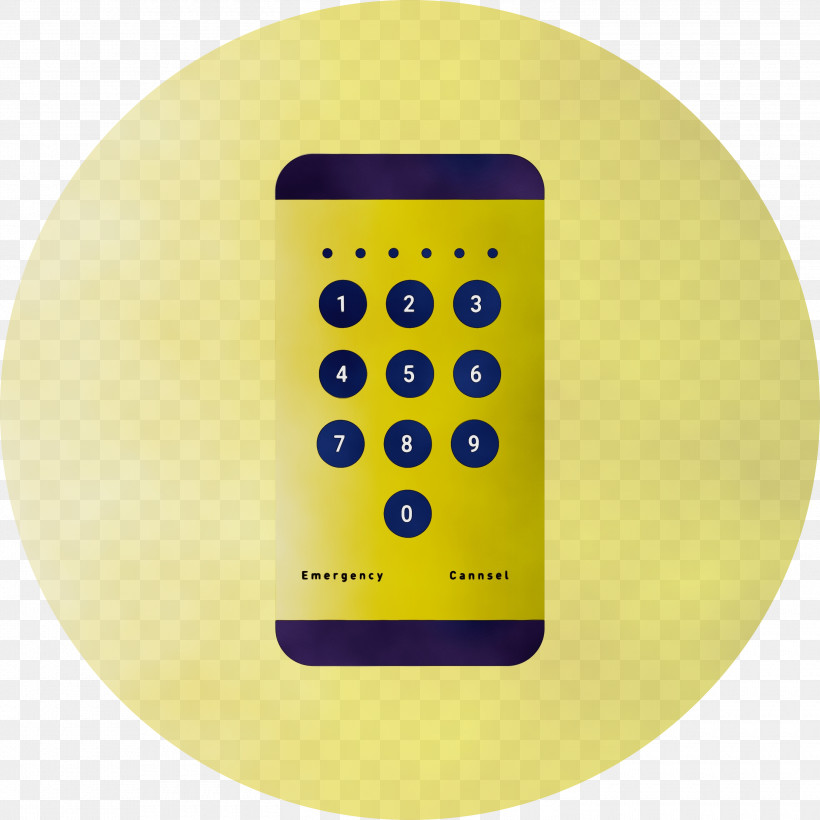 Yellow Multimedia Computer Hardware, PNG, 3000x3000px, Android, Computer Hardware, Multimedia, Paint, Password Download Free