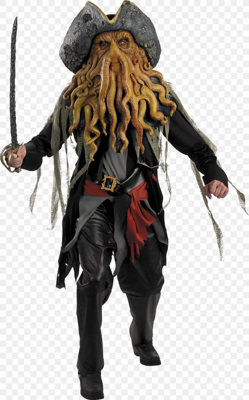 Davy Jones Jack Sparrow Captain Hook Piracy Costume, PNG, 991x1590px, Jack Sparrow, Action Figure, Adult, Black Pearl, Cosplay Download Free