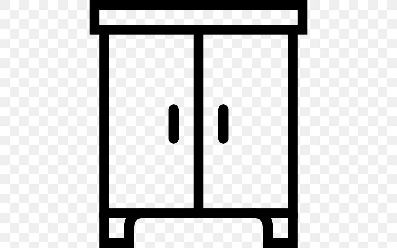 Furniture Kitchen Armoires & Wardrobes, PNG, 512x512px, Furniture, Area, Armoires Wardrobes, Black And White, Bookcase Download Free
